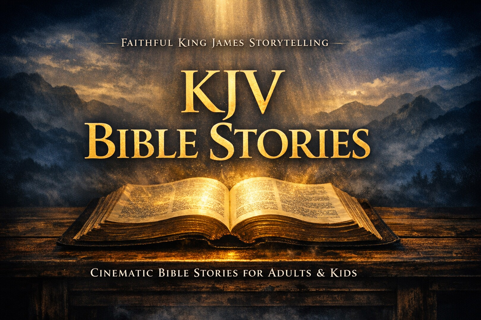 KJV Bible Stories King James Bible Stories for Adults &